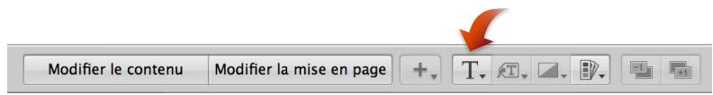APPLE APERTURE 3.4 - Pour changer le style de texte d'une zone de texte ou de métadonnées - 1