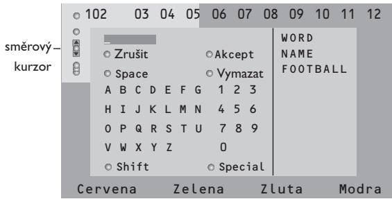 PHILIPS 32PW9520 - Zvolení slova - 1