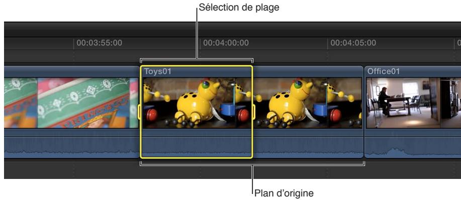 APPLE FINAL CUT PRO X - Trim d'une sélection - 1