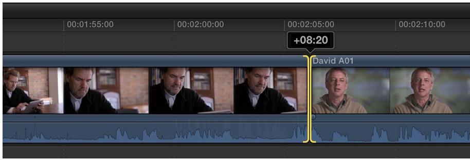APPLE FINAL CUT PRO X - Roll d'un point de montage - 3