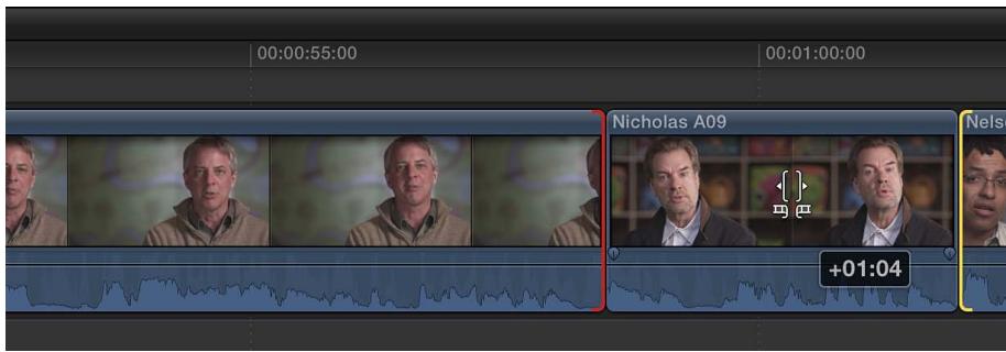 APPLE FINAL CUT PRO X - Gissement d'un plan dans la timeline - 4