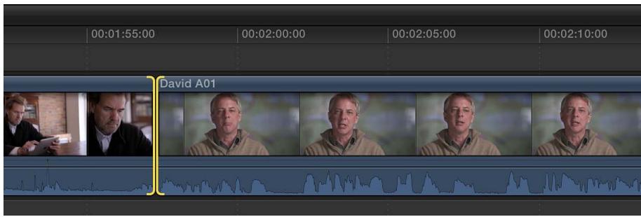 APPLE FINAL CUT PRO X - Roll d'un point de montage - 2