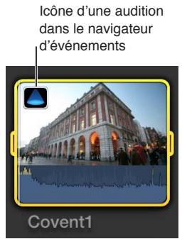 APPLE FINAL CUT PRO X - Création d'auditions pour essayer des plans - 1