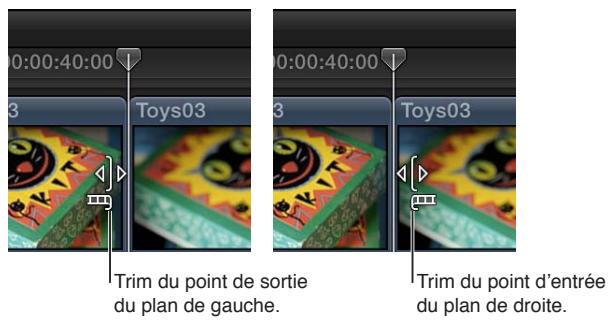 APPLE FINAL CUT PRO X - Gissement de points de montage à l'aide de l'outil sélectionner - 1