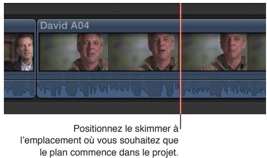APPLE FINAL CUT PRO X - Exemple : réalisation d'un montage à trois points - 2