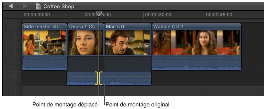 APPLE FINAL CUT PRO X - Création d'un montage scindé à l'aide de raccourcis clavier - 3