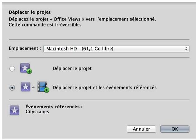 APPLE FINAL CUT PRO X - Déplacement d'un projet et de ses événements référencés vers un autre ordinateur - 1