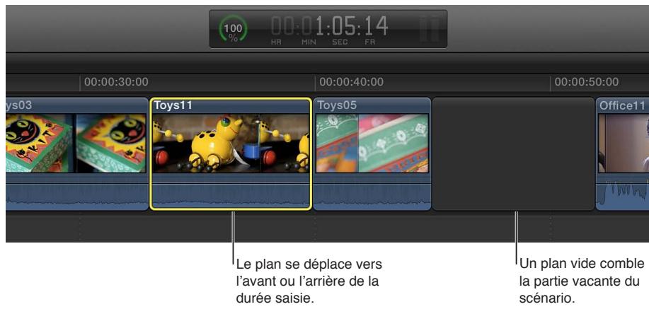 APPLE FINAL CUT PRO X - Déplacement de plans à l'aide d'une valeur de code - 2
