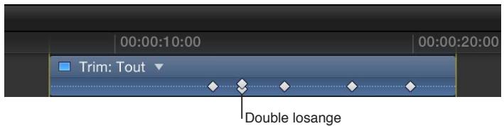 APPLE FINAL CUT PRO X - Ajout d'images clés - 3