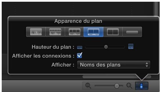APPLE FINAL CUT PRO X - Modification de l'apparence et de la hauteur des plans - 2
