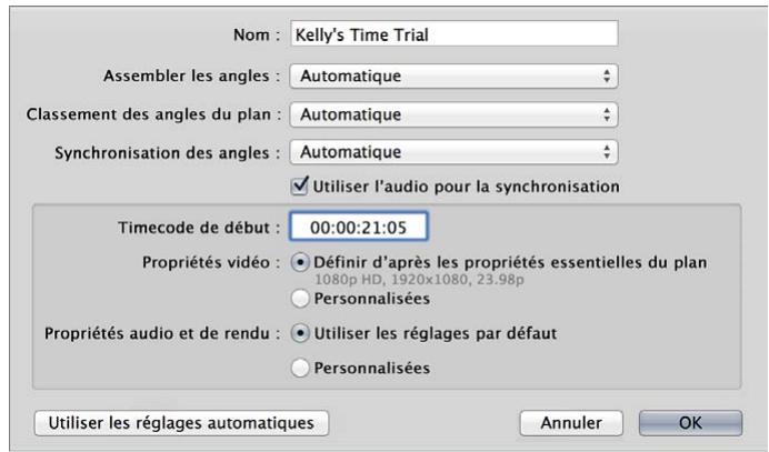 APPLE FINAL CUT PRO X - Création automatique d'un plan multicam - 4