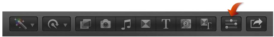 APPLE FINAL CUT PRO X - Correction d'un plan représentant un tremblement excessif ou une déformation provoquée par un obturateur roulant - 1