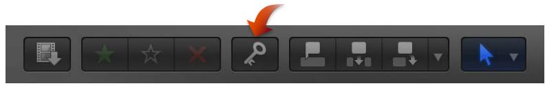 APPLE FINAL CUT PRO X - Ajout de mots-clés à l'aide de raccourcis clavier - 1