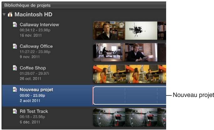 APPLE FINAL CUT PRO X - Début d'un projet - 2