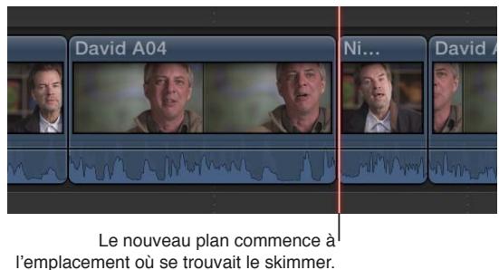 APPLE FINAL CUT PRO X - Exemple : réalisation d'un montage à trois points - 3