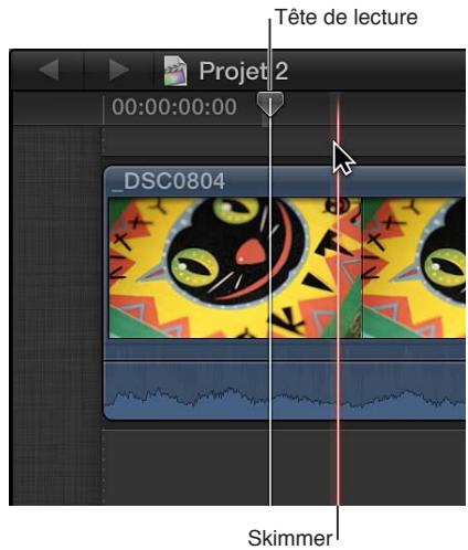APPLE FINAL CUT PRO X - Présentation de la lecture et du survol - 2