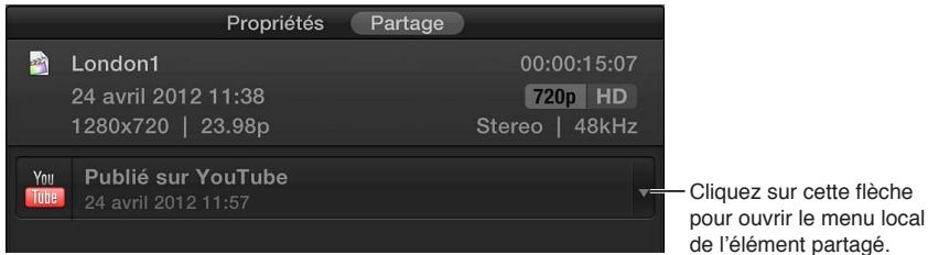 APPLE FINAL CUT PRO X - Accès, ANNOC et affichage de l'emplacement des projets partagés - 1