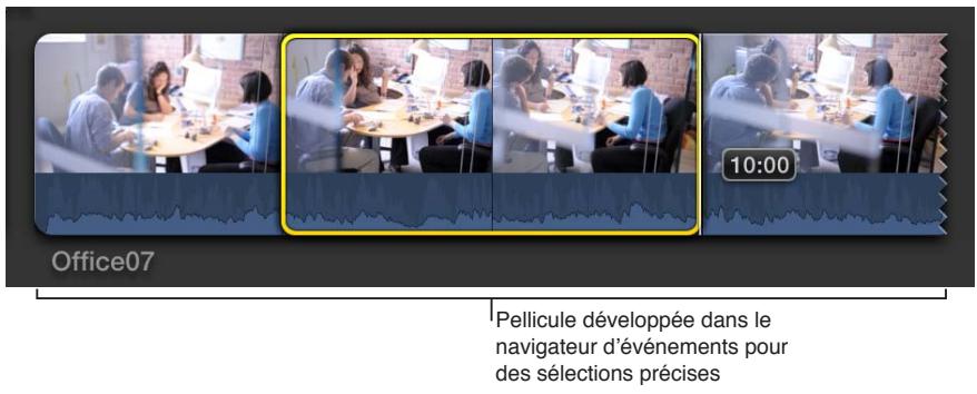 APPLE FINAL CUT PRO X - Sélection de plans et de plages - 1