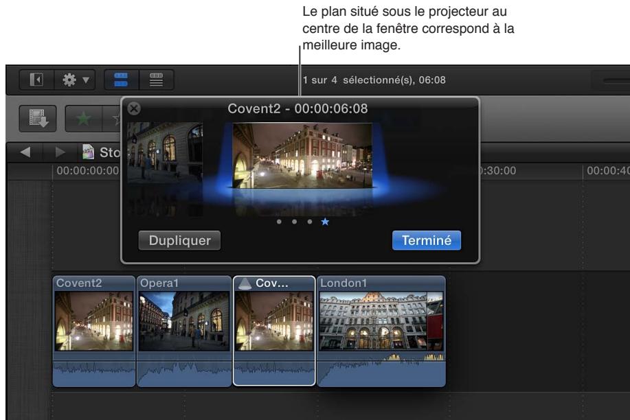APPLE FINAL CUT PRO X - Passage en revue des plans d'une audition dans la timeline - 1