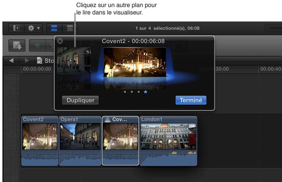APPLE FINAL CUT PRO X - Essai de plusieurs effets sur un plan dans la timeline - 3