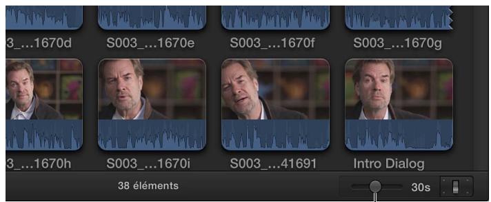 APPLE FINAL CUT PRO X - Personnalisation de la présentation en pellicule - 3