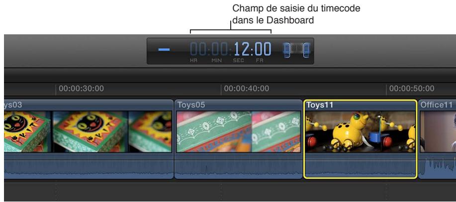 APPLE FINAL CUT PRO X - Déplacement de plans à l'aide d'une valeur de code - 1