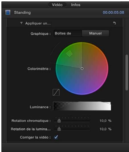 APPLE FINAL CUT PRO X - Ajustements avancés de l'incrustation chromatique - 1