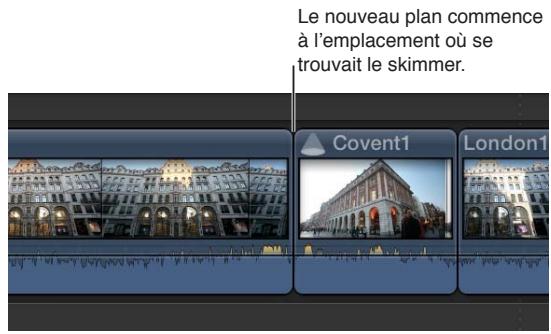 APPLE FINAL CUT PRO X - Exemple : réalisation d'un montage à deux points - 3