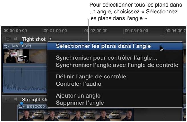 APPLE FINAL CUT PRO X - Réglage manuel de la synchronisation d'un plan multicam - 2