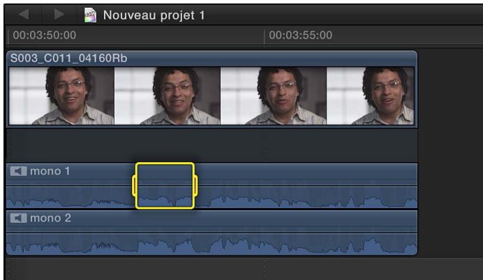 APPLE FINAL CUT PRO X - Réinitialisation des réglages de la balance - 2