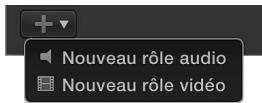 APPLE FINAL CUT PRO X - Création de rôles personnalisés - 2
