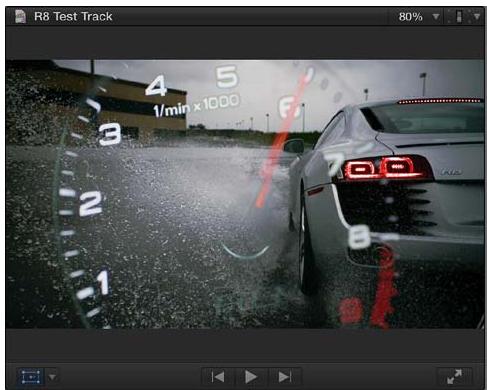 APPLE FINAL CUT PRO X - Ajustement de l'effet d'incrustation en luminance - 1