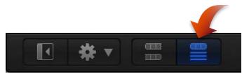 APPLE FINAL CUT PRO X - Affichage des mots-clés dans la fenêtre informations du skimmer - 2