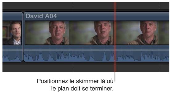 APPLE FINAL CUT PRO X - Exemple : réalisation d'un montage à trois points à rebours - 2