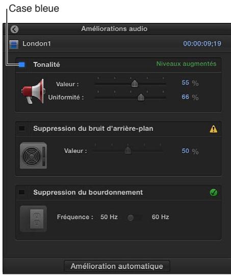 APPLE FINAL CUT PRO X - Application manuelle d'améliorations - 2