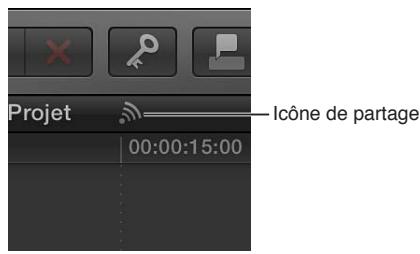APPLE FINAL CUT PRO X - Présentation de l'état des projets partagés - 1