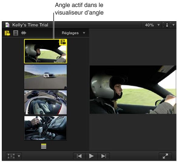 APPLE FINAL CUT PRO X - Exemple : ajout ou suppression des composants audio d'un plan multicam - 1