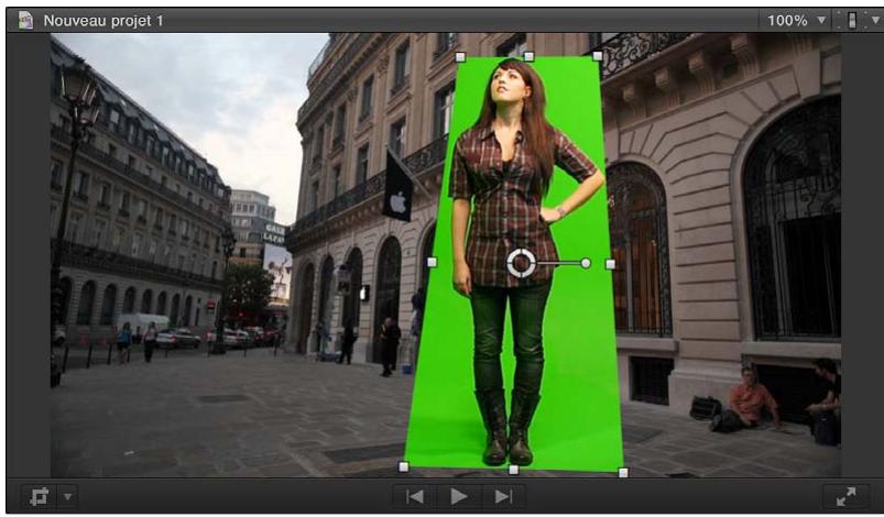 APPLE FINAL CUT PRO X - Utilisation de l'effet masque - 5