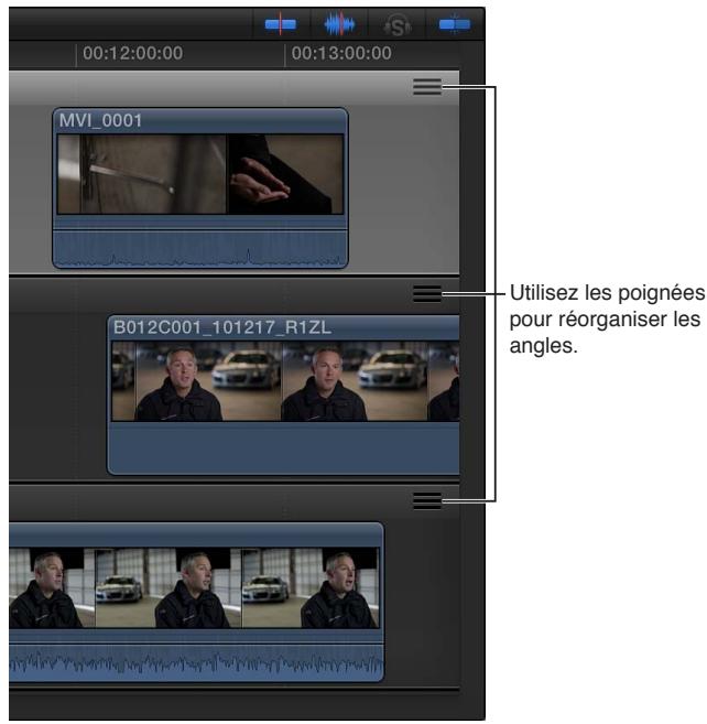 APPLE FINAL CUT PRO X - Tri des angles dans un plan multicam - 1
