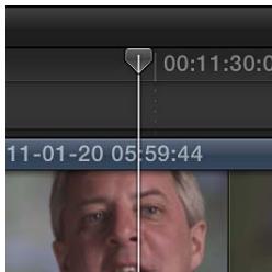 APPLE FINAL CUT PRO X - Ajout d'un marqueur à un plan dans le navigateur d'événements ou la timeline - 1