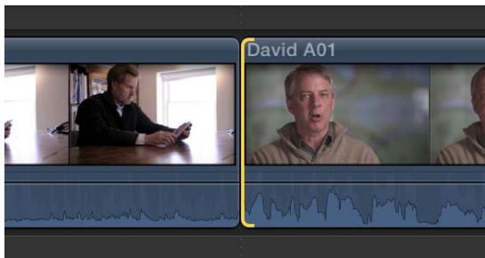 APPLE FINAL CUT PRO X - Déplacement léger de points de montage à l'aide de raccourcis clavier - 1