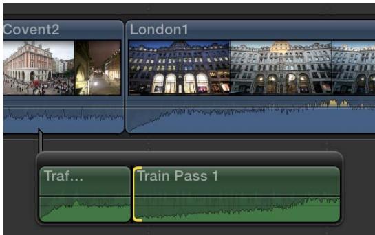 APPLE FINAL CUT PRO X - Ajout d'un fondu enchaîné audio automatique - 1
