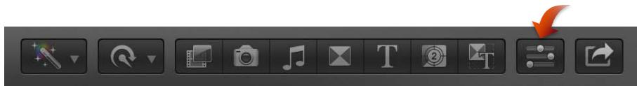 APPLE FINAL CUT PRO X - Changement de la forme de fondu d'un fondu enchaîné de transition - 1