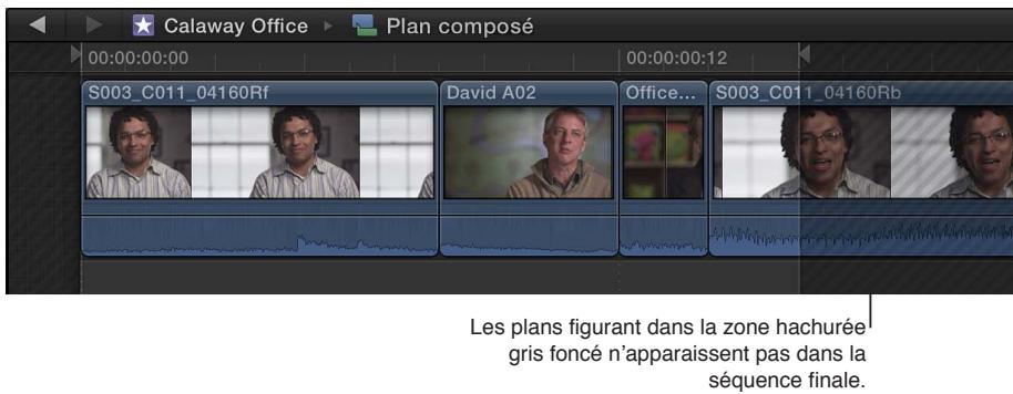 APPLE FINAL CUT PRO X - Ouverture d'un plan composé en vue de sa modification - 3