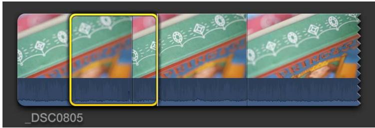 APPLE FINAL CUT PRO X - Réglage de plusieurs plages sur un plan d'événement - 1