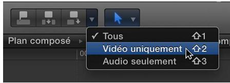 APPLE FINAL CUT PRO X - Réalisation de montages vidéo seulement ou audio seulement - 1