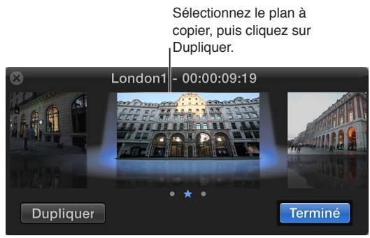 APPLE FINAL CUT PRO X - Ajout de plans à une audition dans le navigateur d'événements - 2
