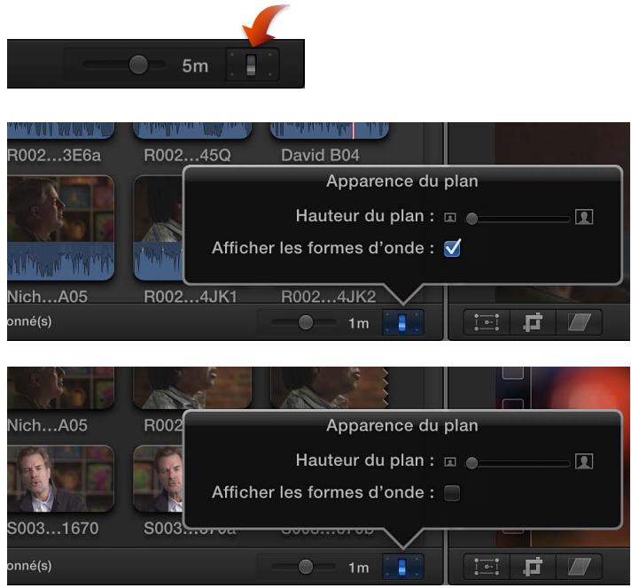 APPLE FINAL CUT PRO X - Personnalisation de la présentation en pellicule - 5