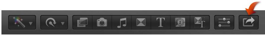 APPLE FINAL CUT PRO X - Modification des attributs de partage - 2