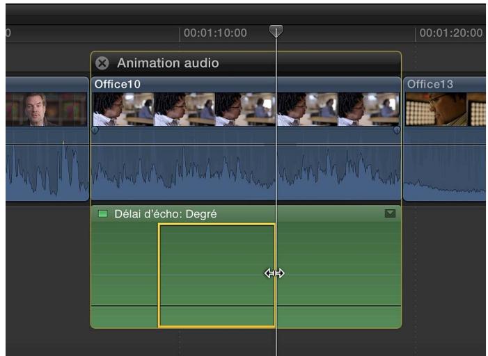 APPLE FINAL CUT PRO X - Ajout automatique d'images clés sur une zone sélectionnée - 3
